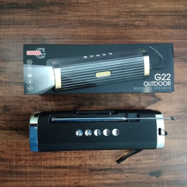 GSound Outdoor Wireless Speaker with Emergency Torch Light