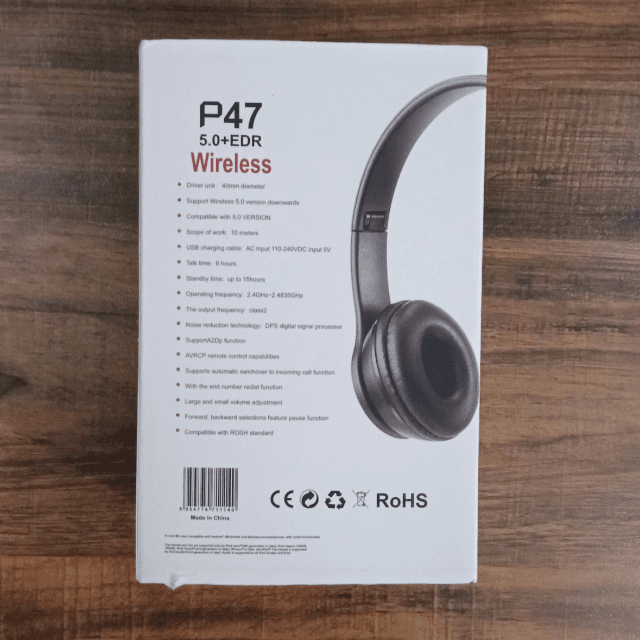 Wireless Headphones P47