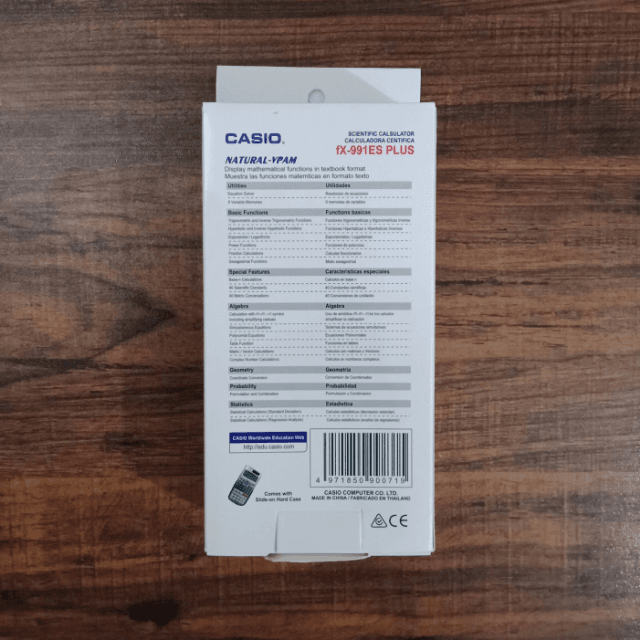 CASIO fx 991ES Plus Scientific Calculator