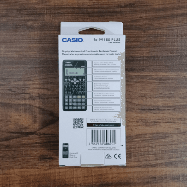CASIO fx 991 ES Plus (2nd Edition) Scientific Calculator