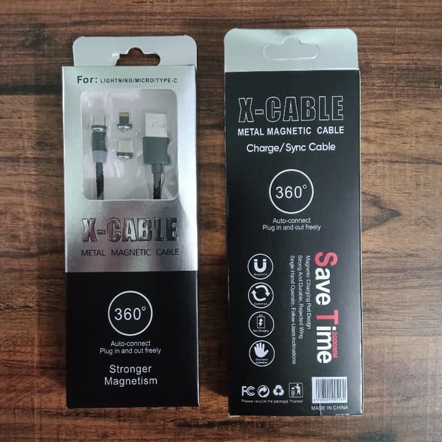 3 in 1 Magnetic Charging Cable