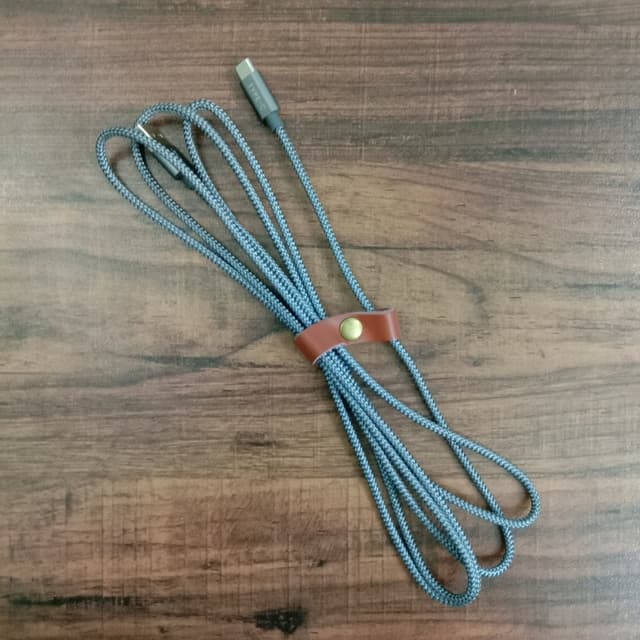 2 meter Leather Fast Charging / Data Cable (Type C)