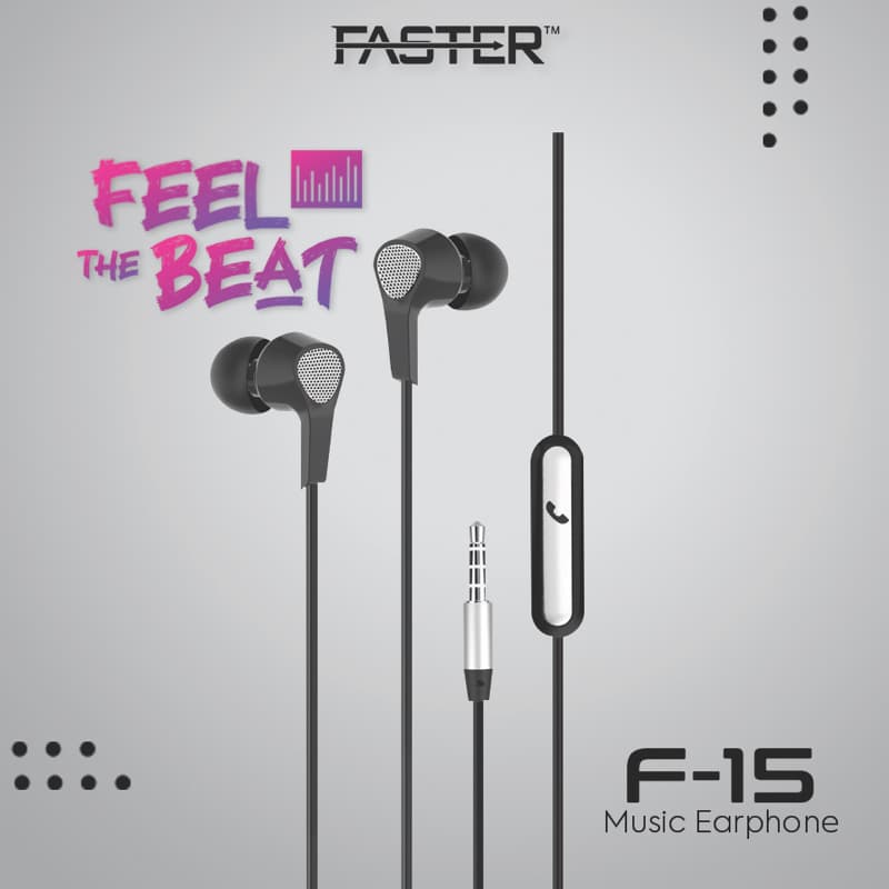 FASTER F15 Universal Music Handsfree