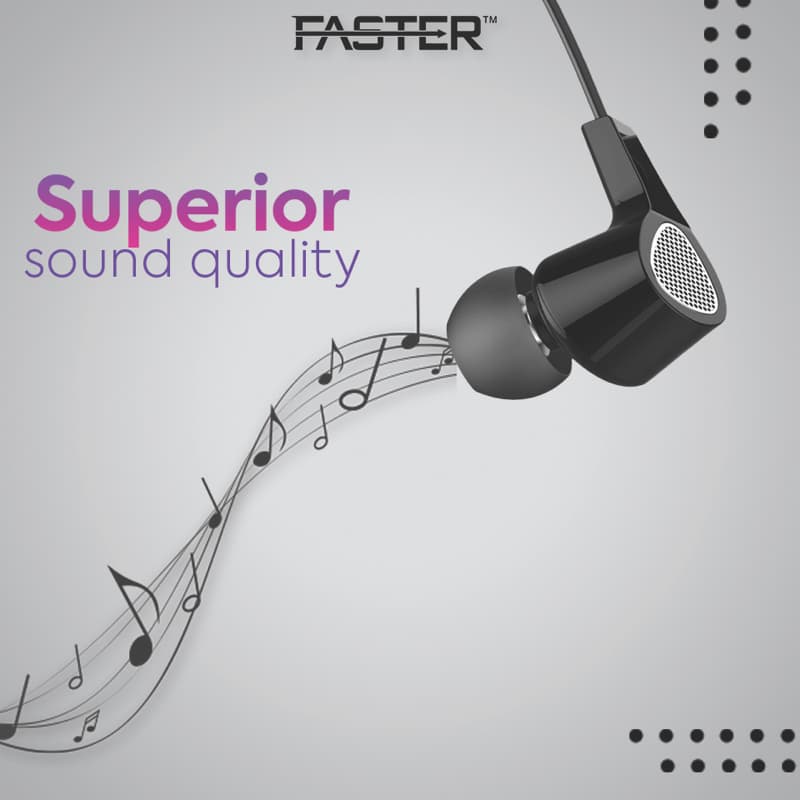 FASTER F15 Universal Music Handsfree