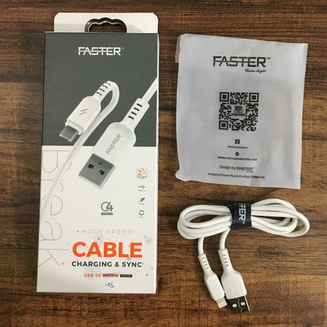 FASTER iOS 2 A Fast Charging Cable O4