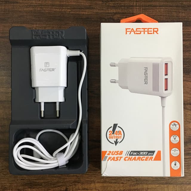 FASTER 2 USB Fast Charger FAC-300 Pro