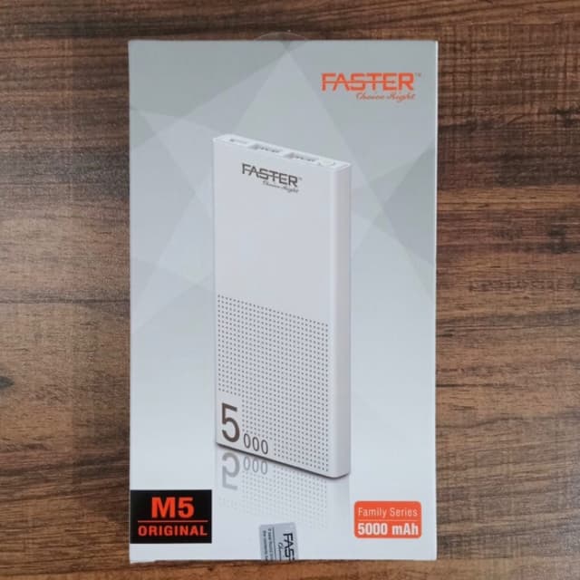 FASTER M5 Power Bank 5000 mAh