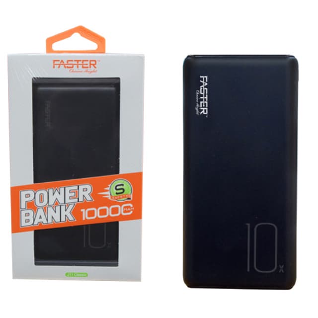 FASTER J11 Classic Power Bank 10000 mAh / Faster 10000 mah Power Bank