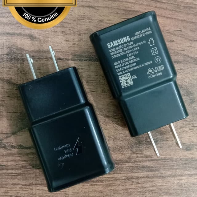 Samsung EP-TA200 Adaptive Fast Charger 100 % Original for Galaxy S10 S10 Pl
